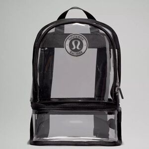 lululemon athletica Black and Gray Backpack Modern Design